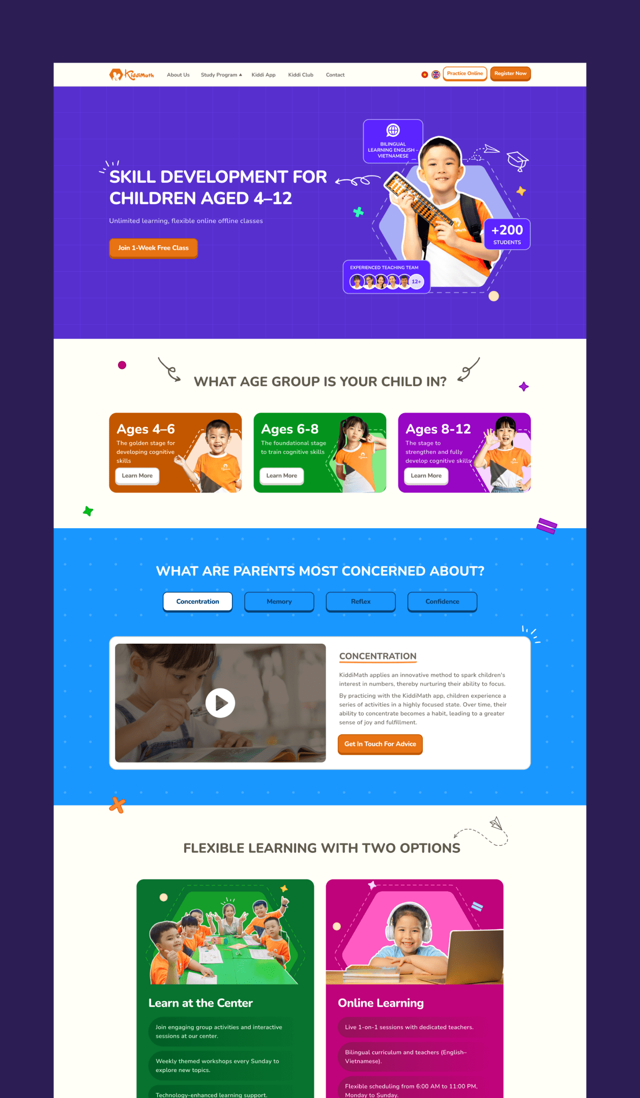 KiddiMath Website image info