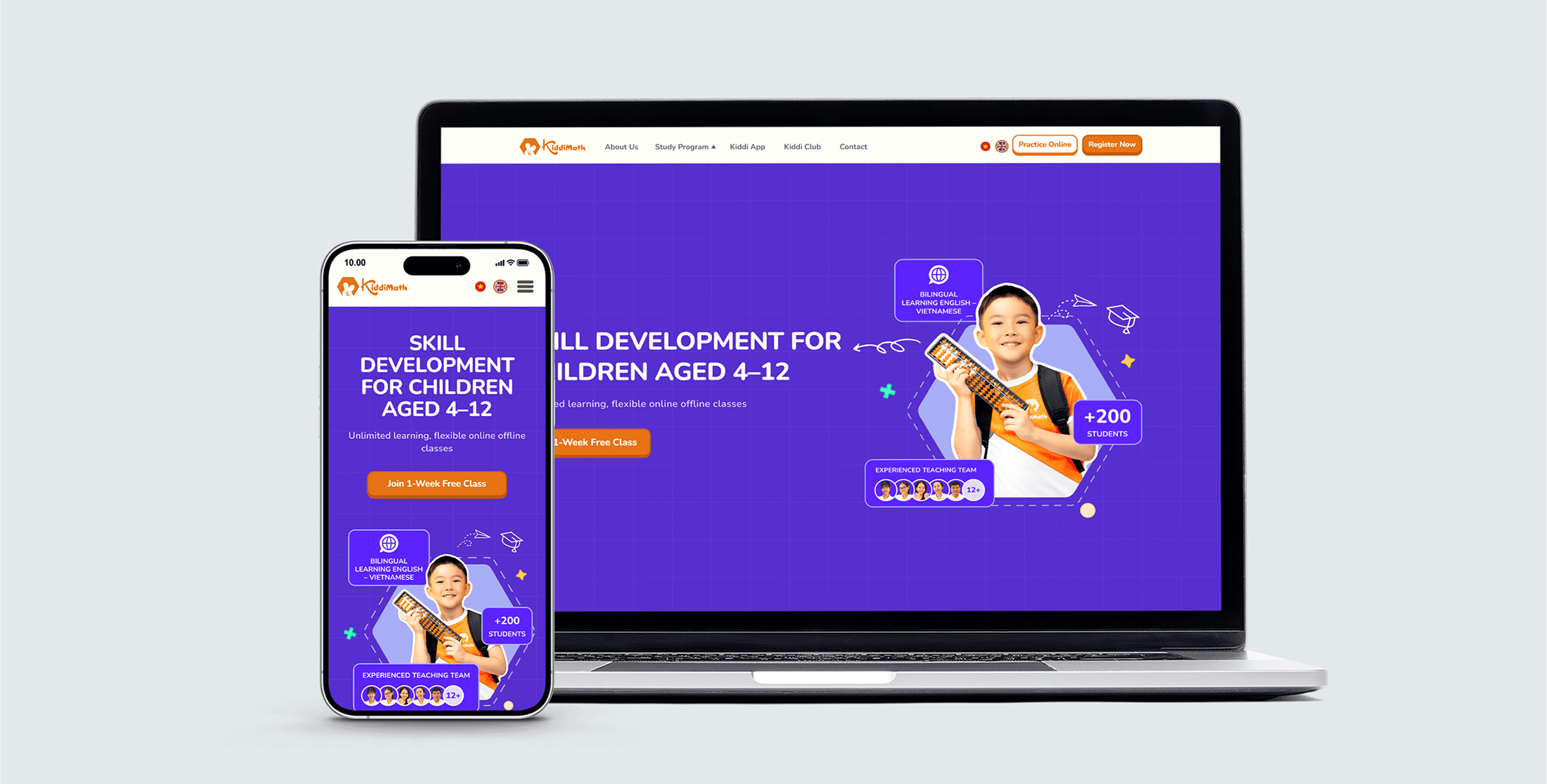 KiddiMath Website Main Image